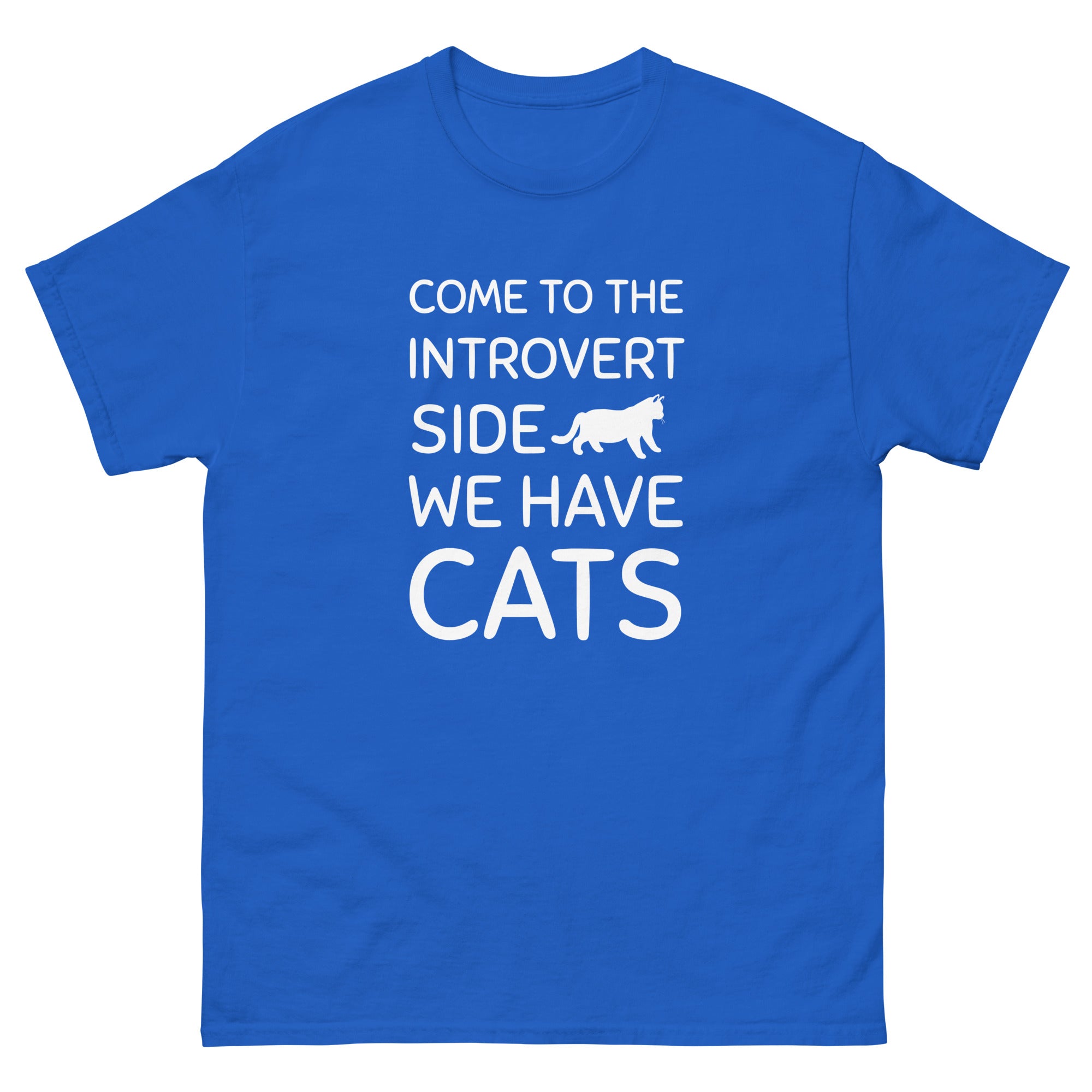 Introvert Side Has Cats T-Shirt