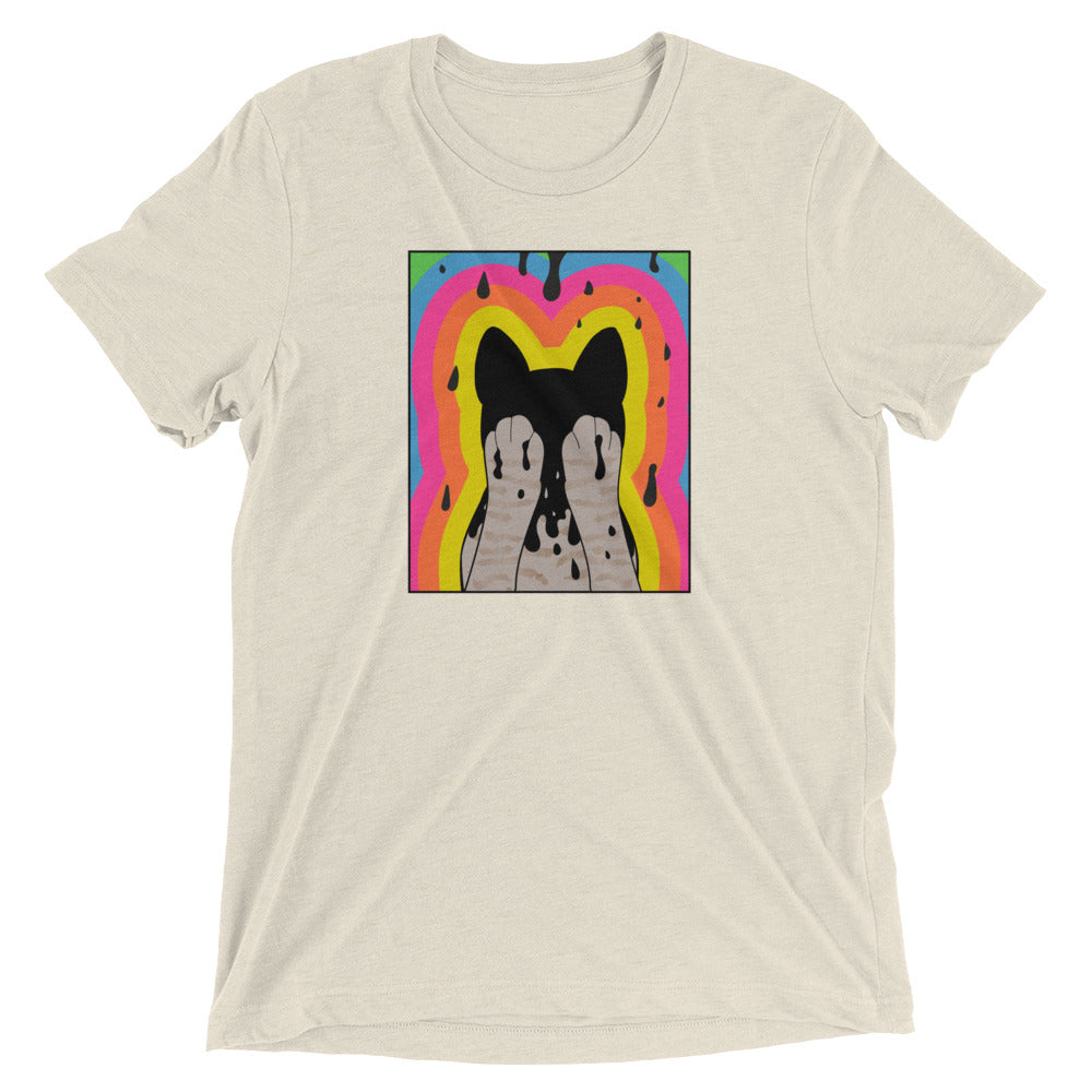 Crying Colors Cat T-Shirt