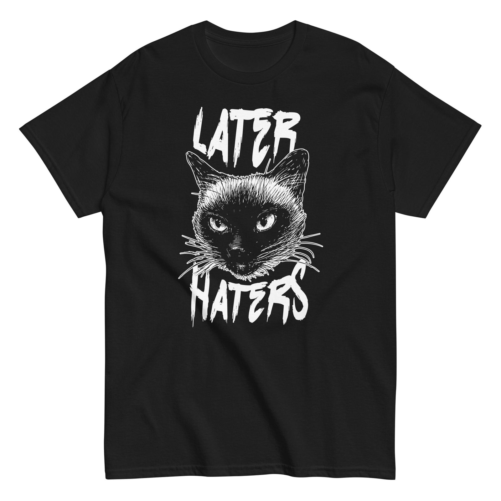 I hate cats t shirt best sale