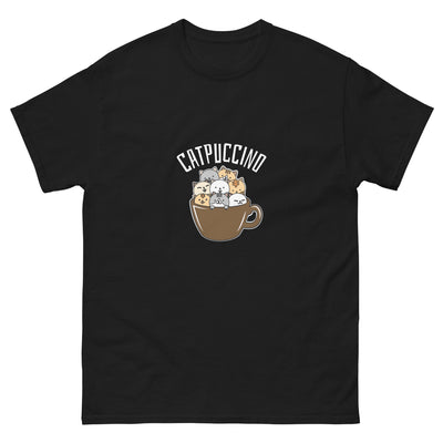 CatPuccino Coffee and Cats T-Shirt