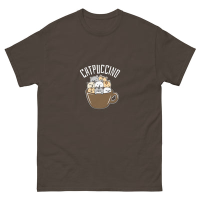 CatPuccino Coffee and Cats T-Shirt