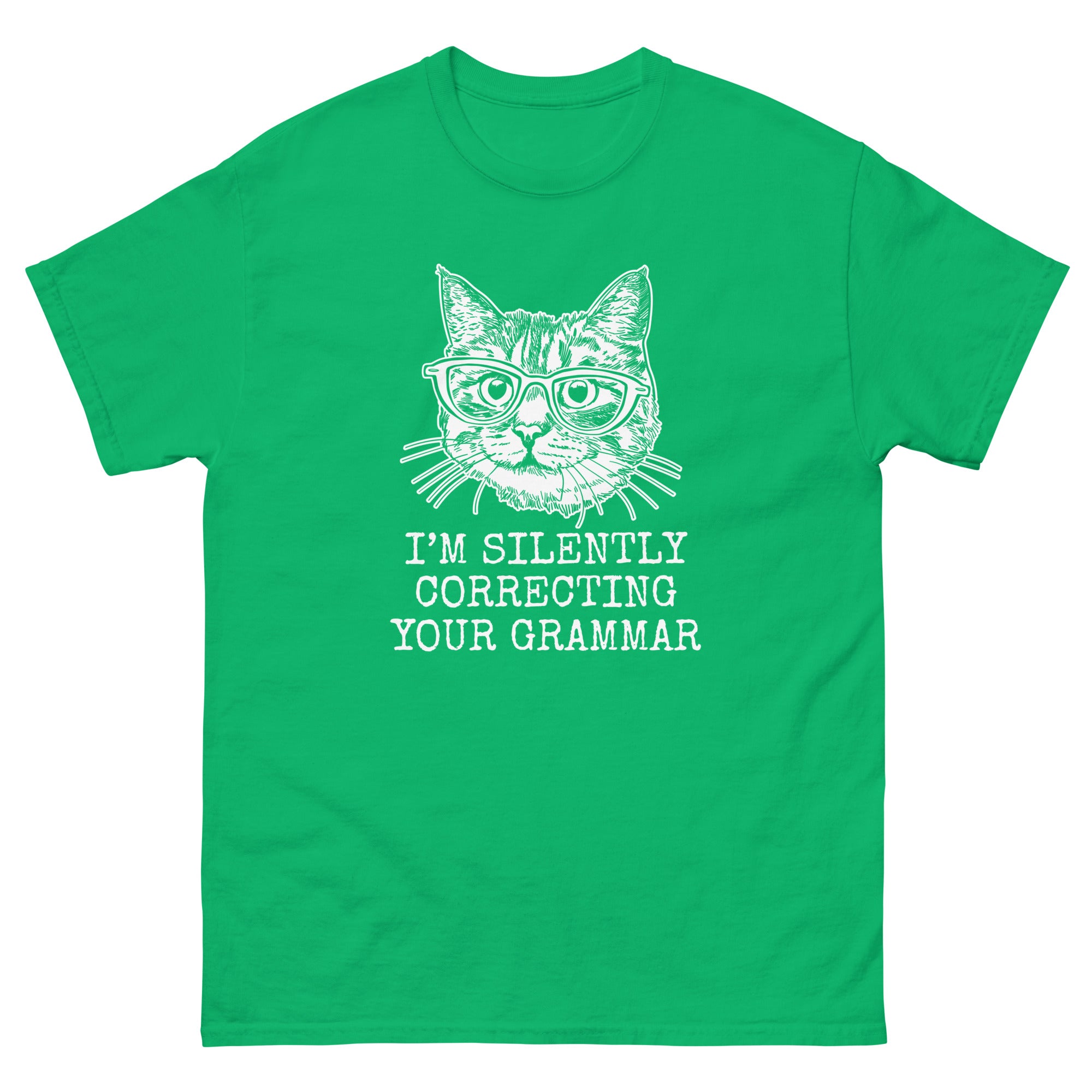 Correcting Your Grammar Cat T-Shirt Cat Bandit Cat Shirts