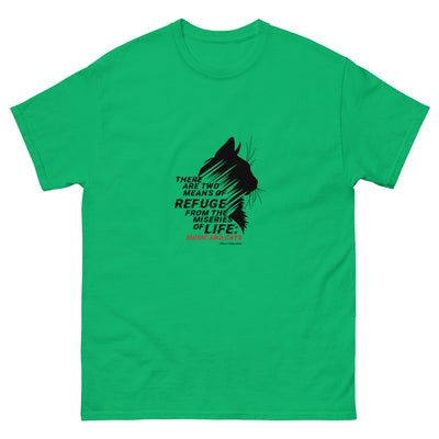 Music and Cats Refuge T-Shirt