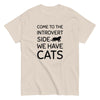 Introvert Side Has Cats T-Shirt