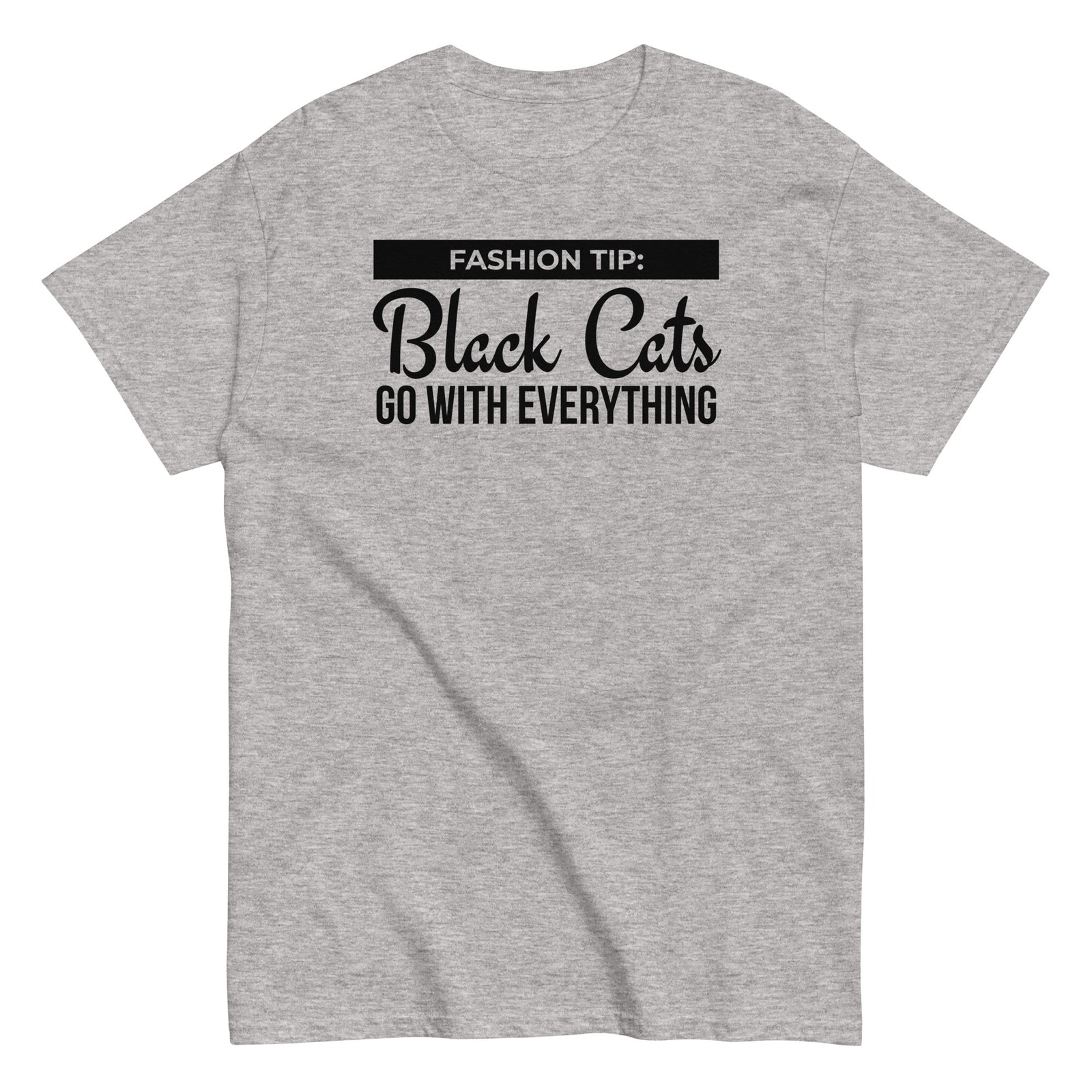 Black Cat Fashion T-Shirt