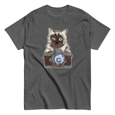 Say Cheese Cat T-Shirt