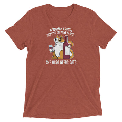 Women, Wine and Cats T-Shirt