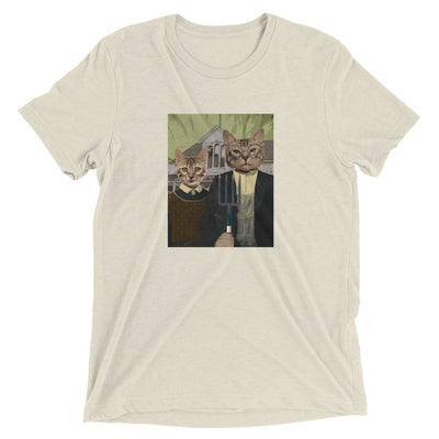American Gothic Cat T-Shirt