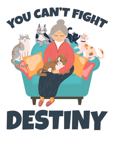 Cat Lady Destiny T-Shirt