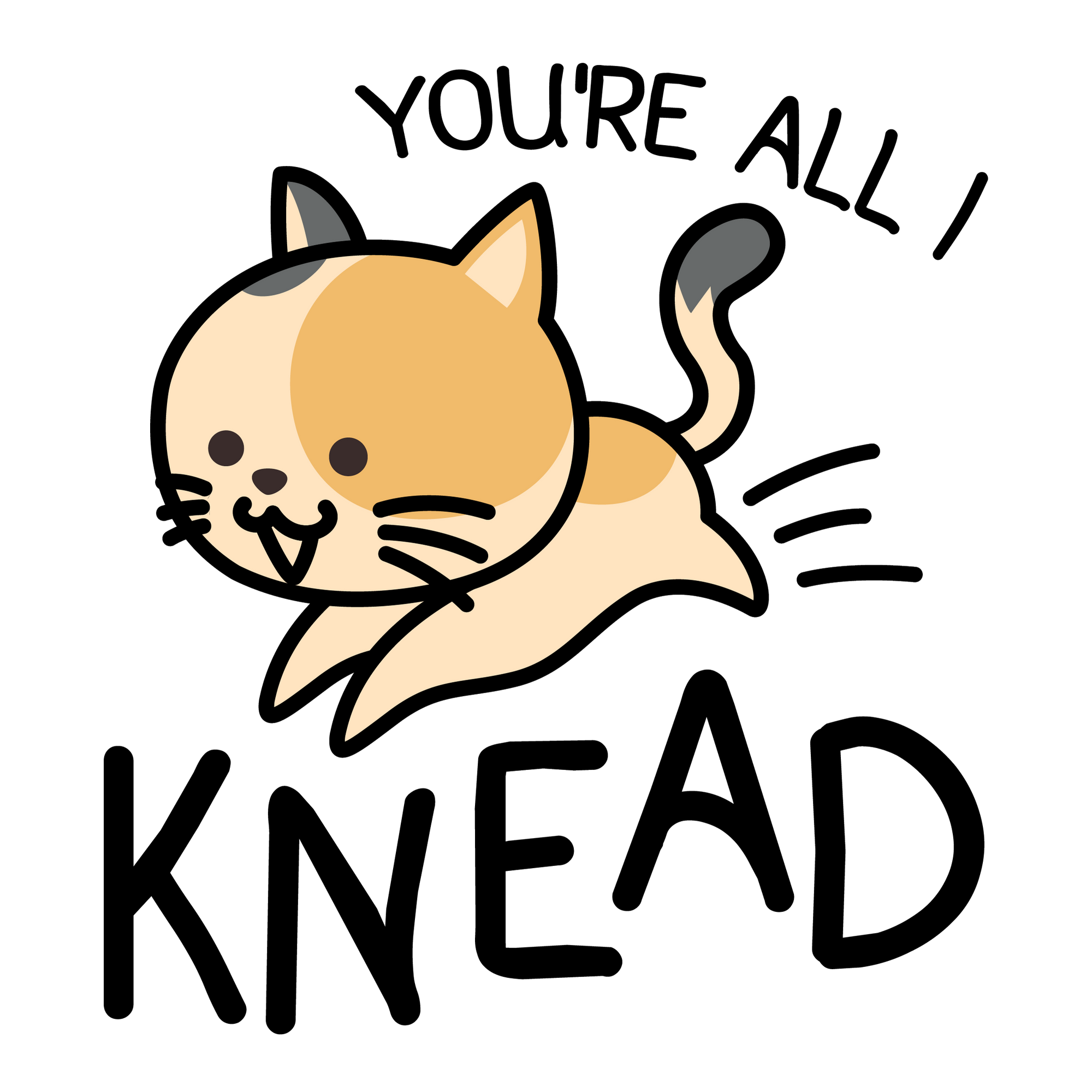 You're All I Knead Cat T-Shirt