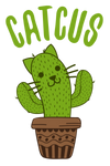 Cactus Cat (Catcus) T-Shirt