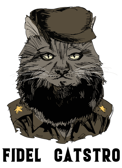 Fidel Catstro T-Shirt