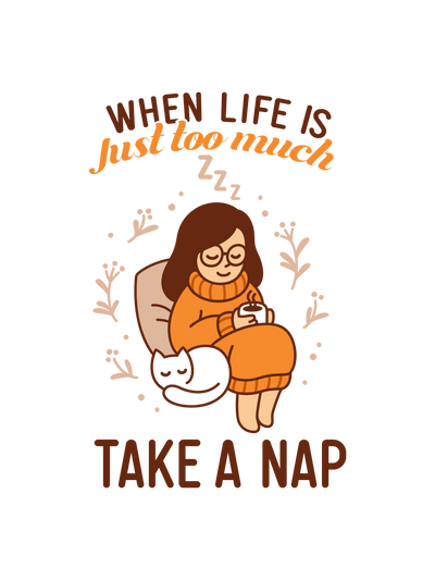 Too Much? Take a Nap Cat T-Shirt