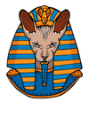 Egyptian Powerslave Cat T-Shirt