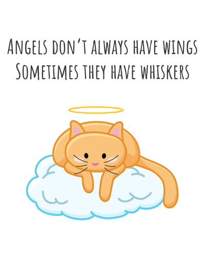 Angels Have Whiskers T-Shirt