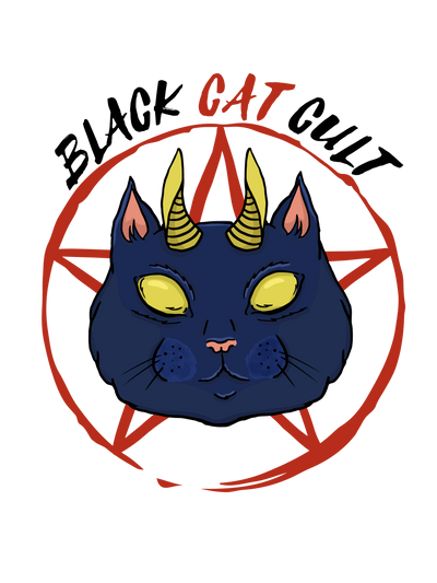Black Cat Cult T-Shirt
