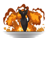 Kitten Sets Off Explosion T-Shirt