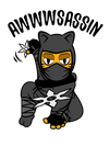Awwwsassin Ninja Cat T-Shirt