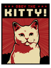 Obey The Kitty Propaganda T-Shirt