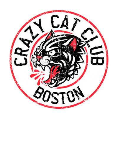 Crazy Cat Club Boston Chapter T-Shirt