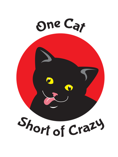 One Cat Short of Crazy T-Shirt