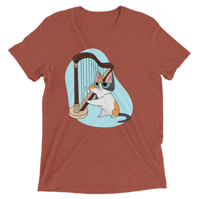 Harp Player Cat T-Shirt