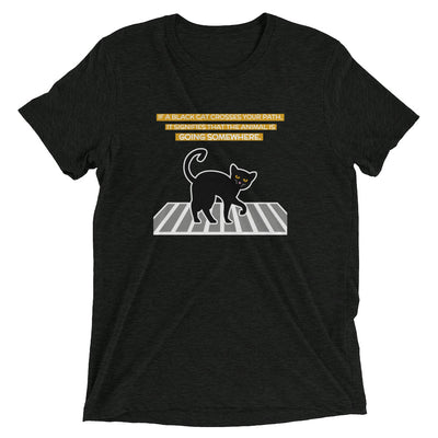 Black Cat Superstition T-Shirt