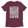 Awkward and Petting Cats T-Shirt