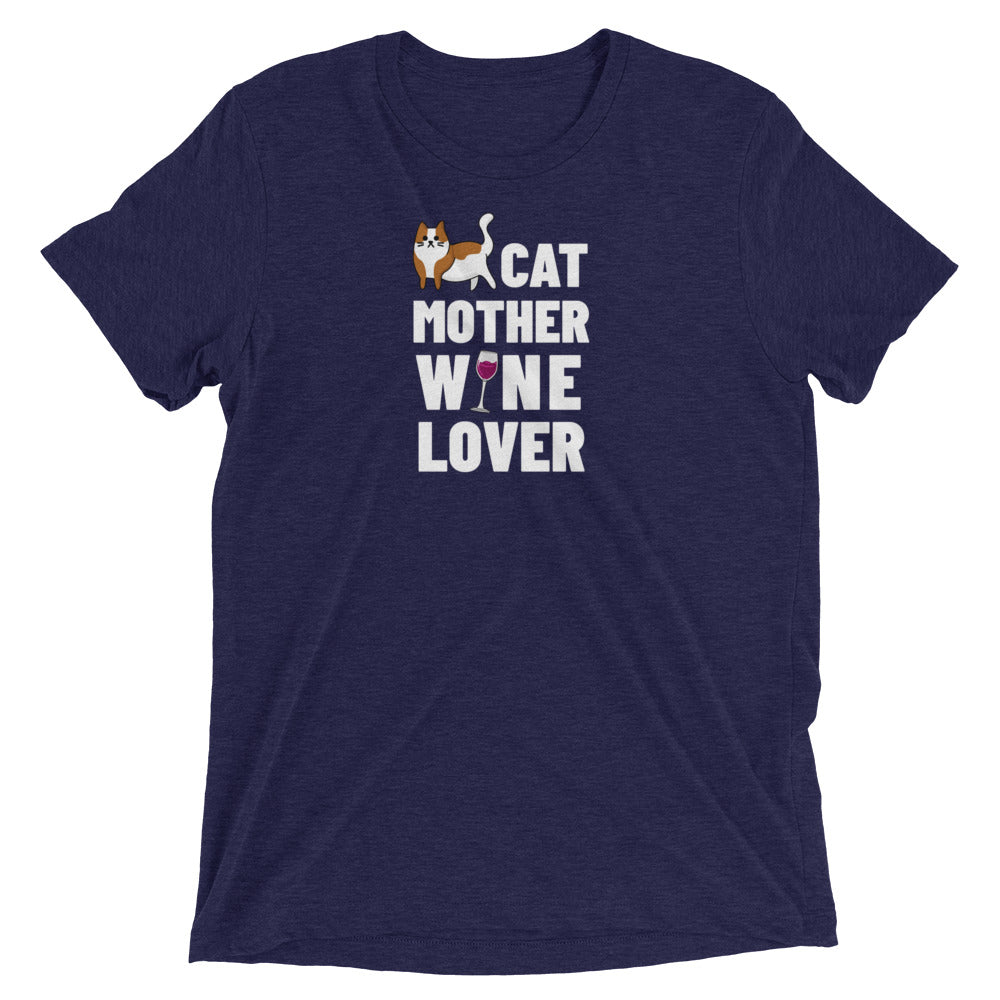 Cat Mother Wine Lover T-Shirt