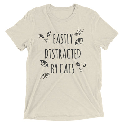 Easily Distracted by Cats T-Shirt