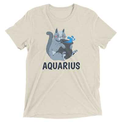 Zodiac Cat: Aquarius T-Shirt