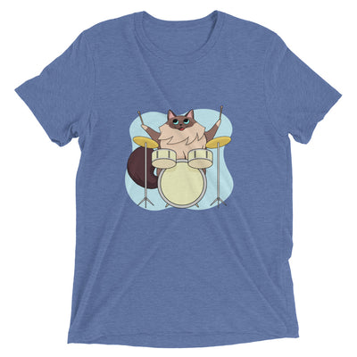 Drum Player Cat T-Shirt