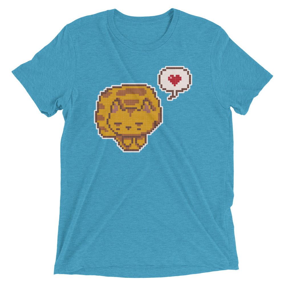 8-Bit Cat Love T-Shirt