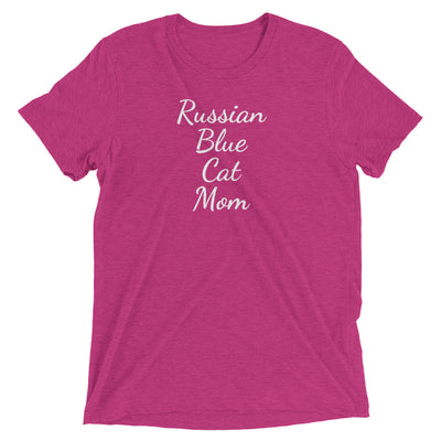 Russian Blue Cat Mom T-Shirt