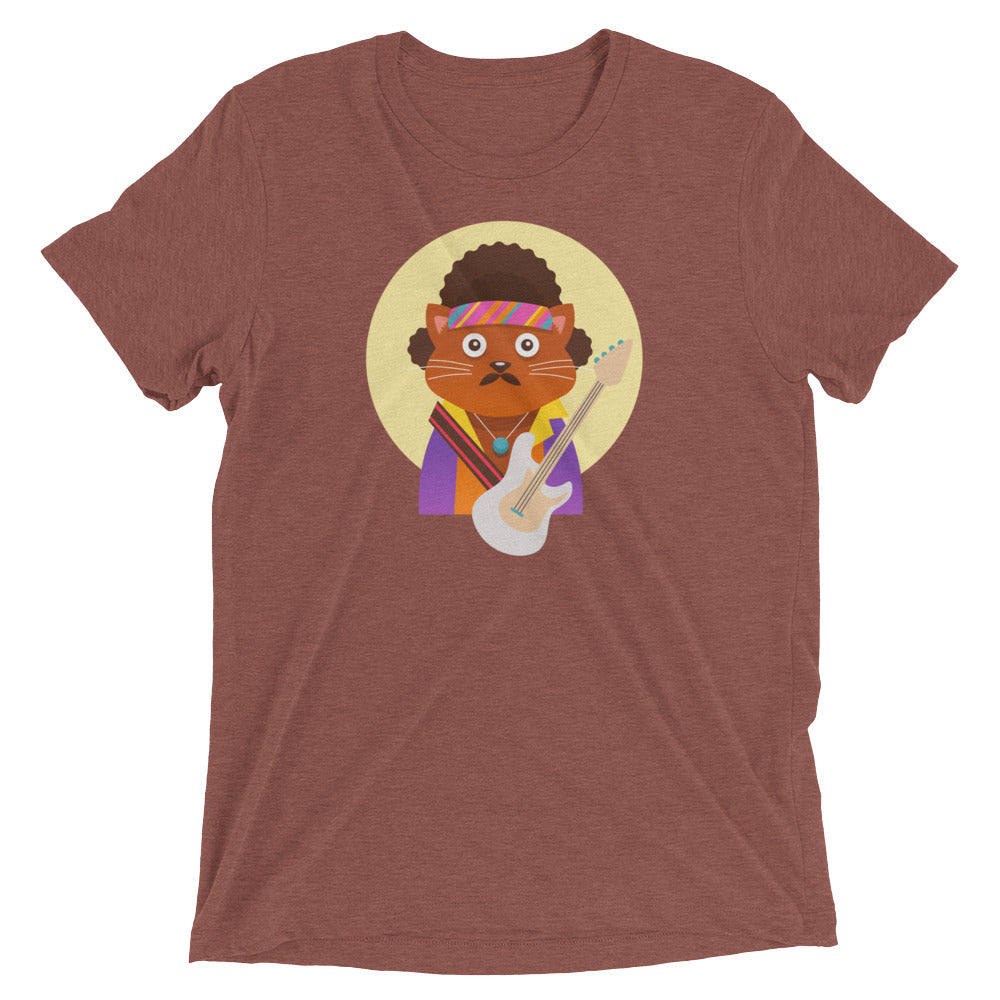 Jimi Hendrix Cat T-Shirt - Cat Bandit | Cat Shirts