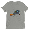 Hairy Pooper Flying Cat T-Shirt