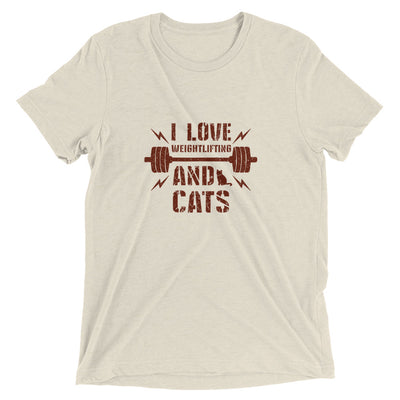 Weightlifting and Cats T-Shirt
