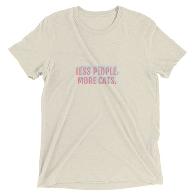 Less People. More Cats T-Shirt