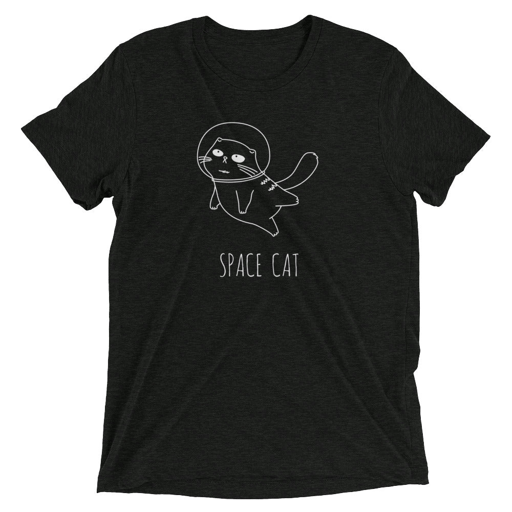 Space Cat Sketch T-Shirt