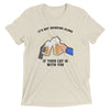 Not Drinking Alone Cat T-Shirt