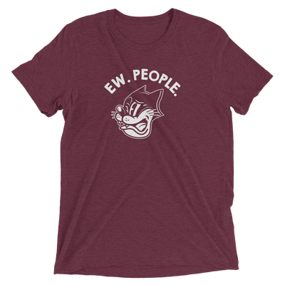Ew. People. Short Sleeve Cat T-shirt