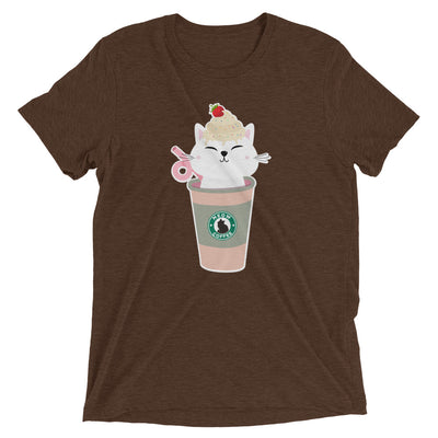 Ice Coffee Treat Kitty T-Shirt