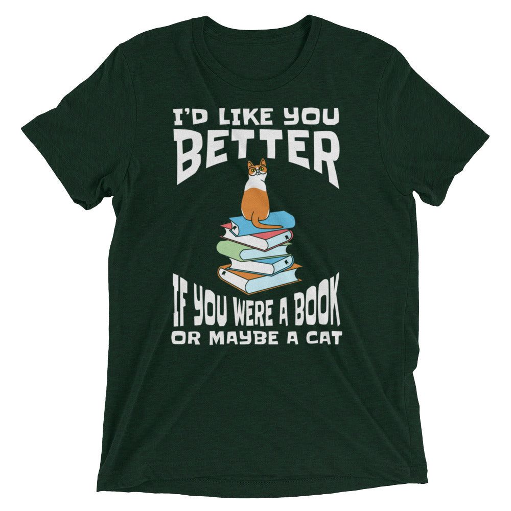 Book Or Cat Better Than You T-Shirt