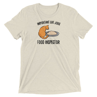 Important Cat Jobs: Food Inspector T-Shirt