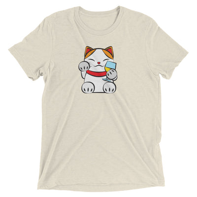 Lucky Cat #3: Wine Cat T-Shirt
