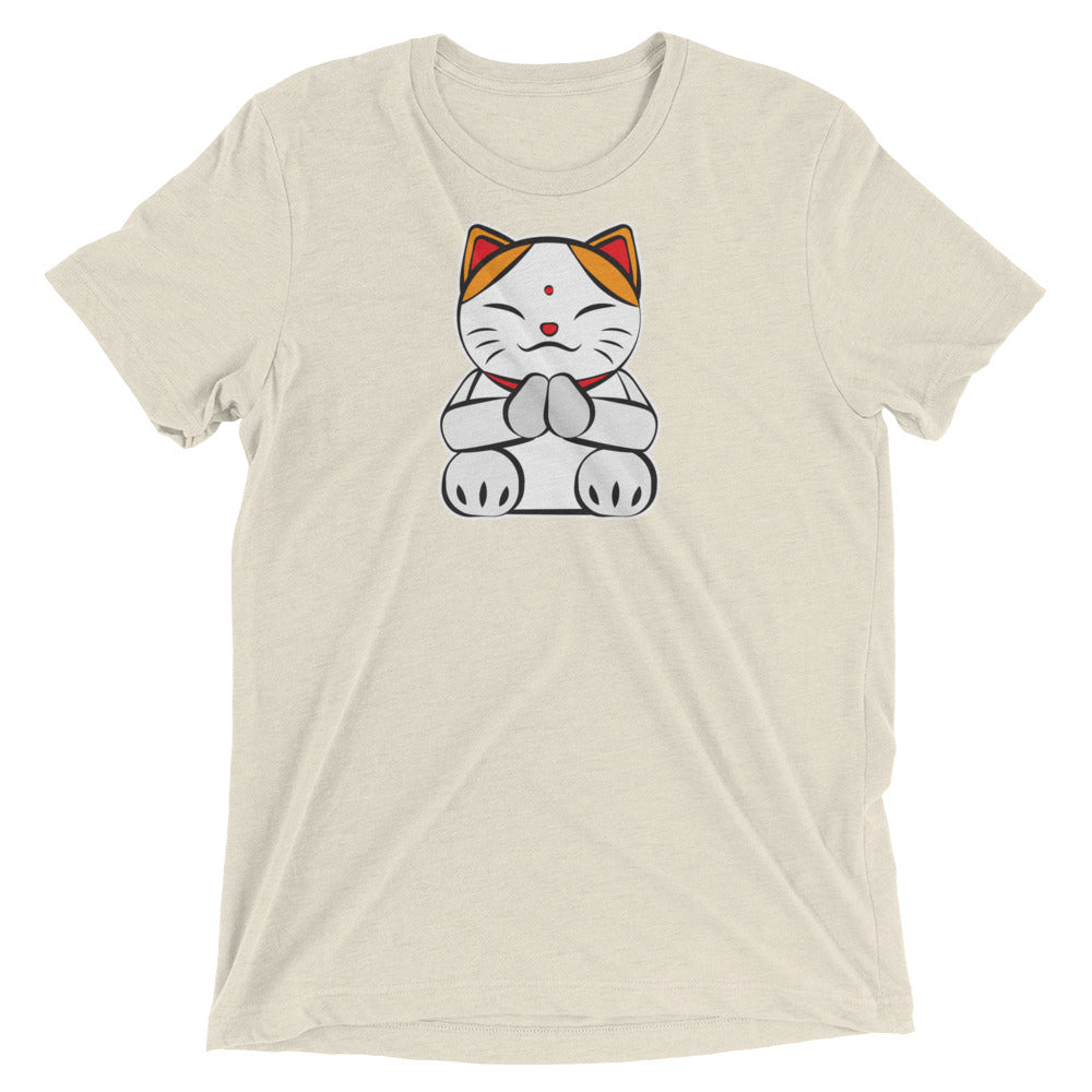 Lucky Cat #5: Namaste Cat T-Shirt