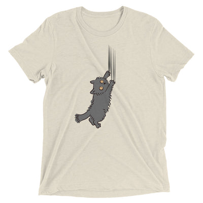 Kitty Scratching the Wall T-Shirt