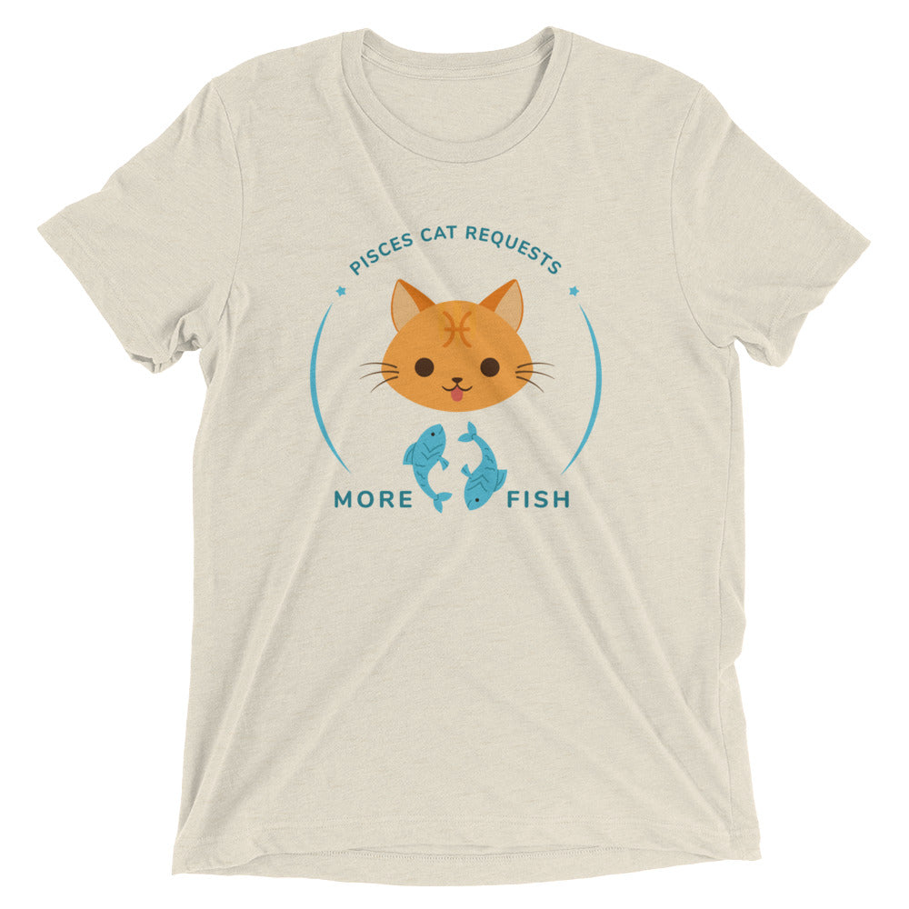 "Pisces Astrology Cat" T-Shirt