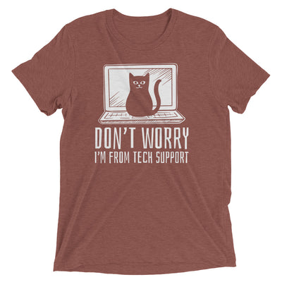 Tech Support Cat T-Shirt