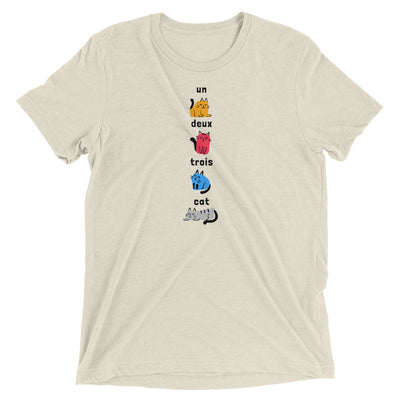 French Counting Cats T-Shirt